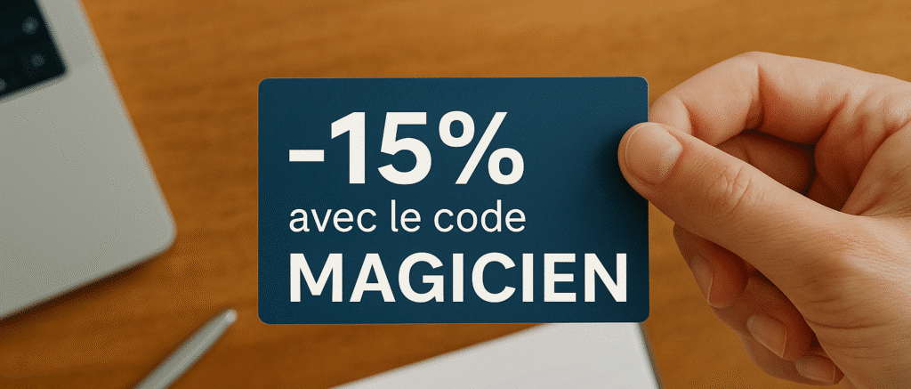Code promo legal place