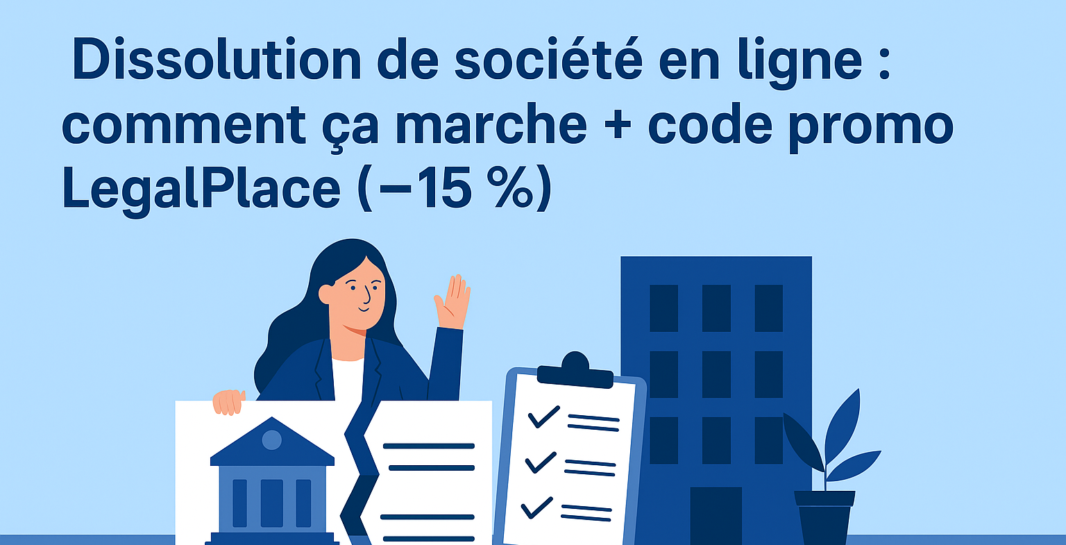 Dissolution de société en ligne