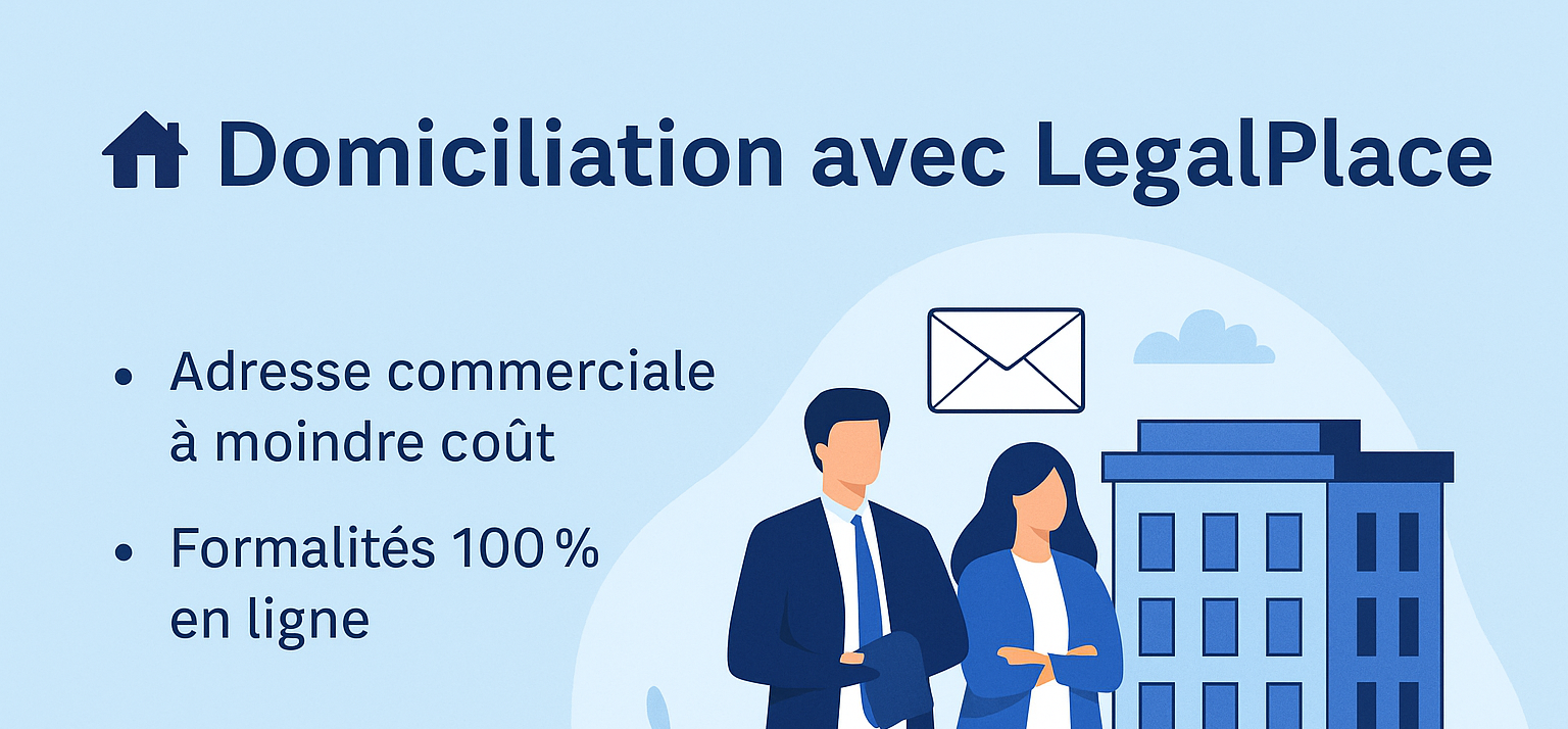 Domiciliation avec legalplace