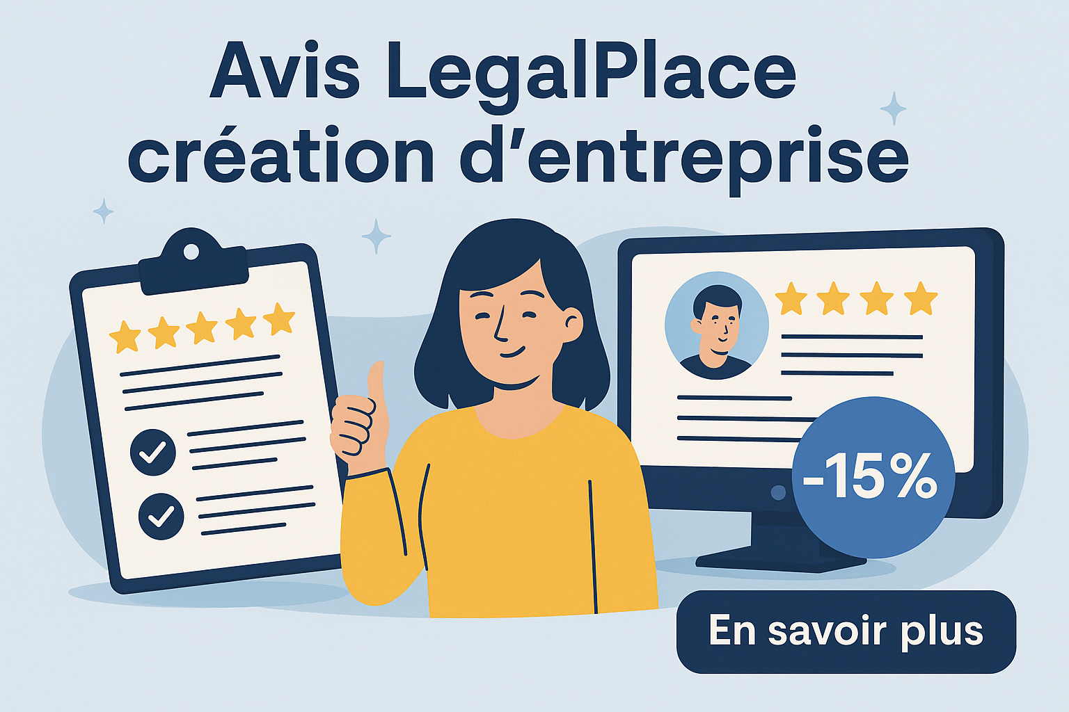 Avis LegalPlace création entreprise