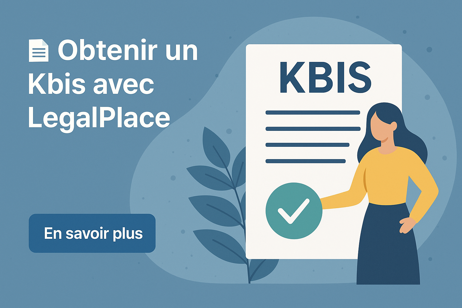 Obtenir un Kbis avec LegalPlace