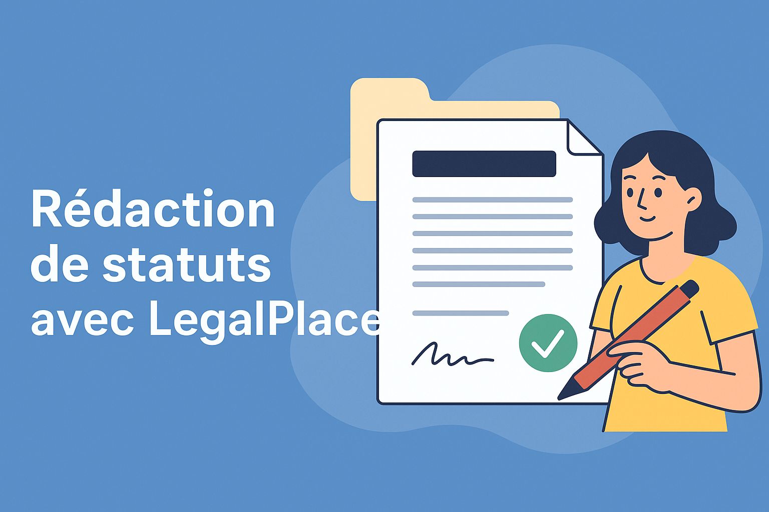 Rédaction de statuts avec legalplace