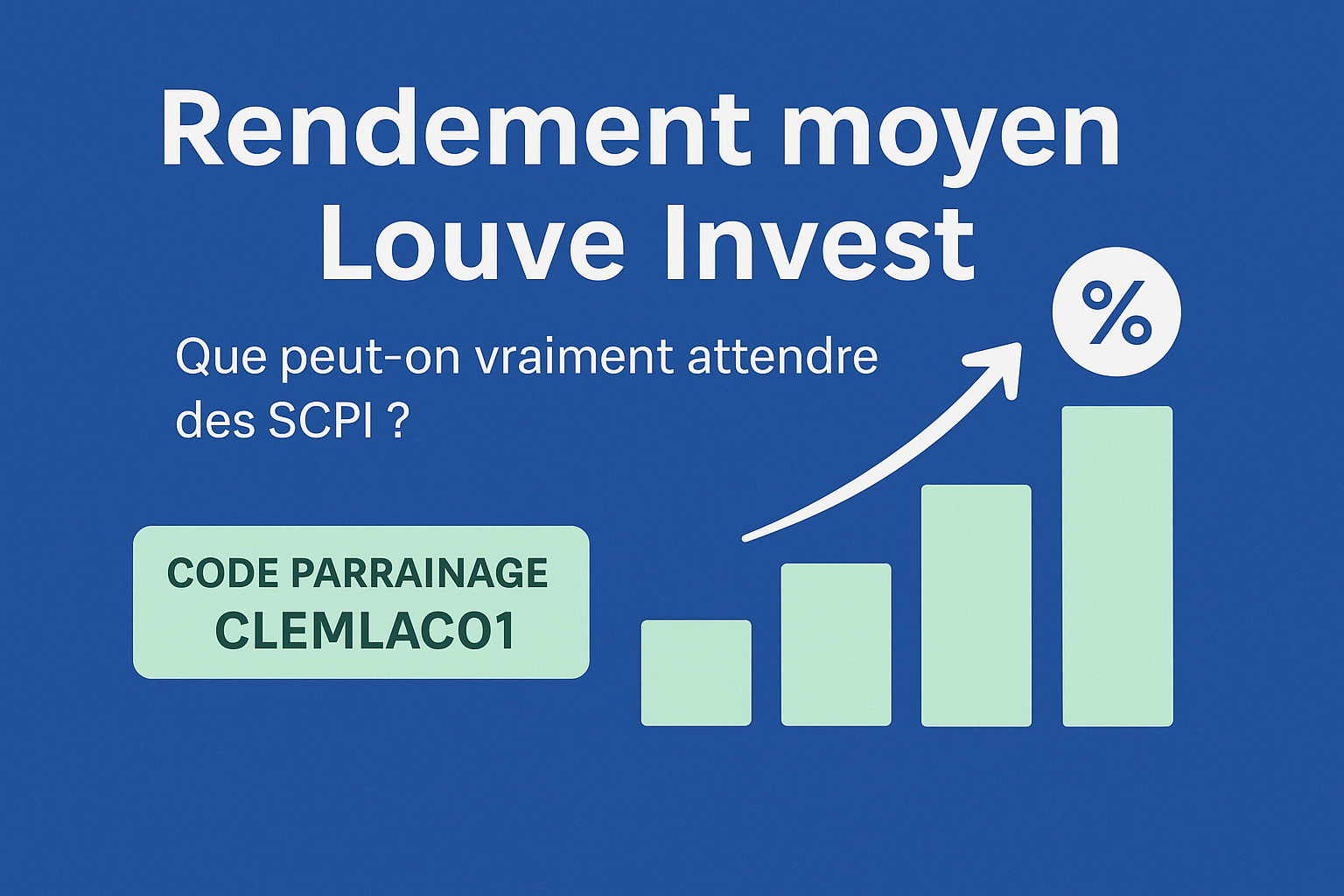 Rendement moyen Louve Invest