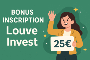 Bonus inscription Louve Invest