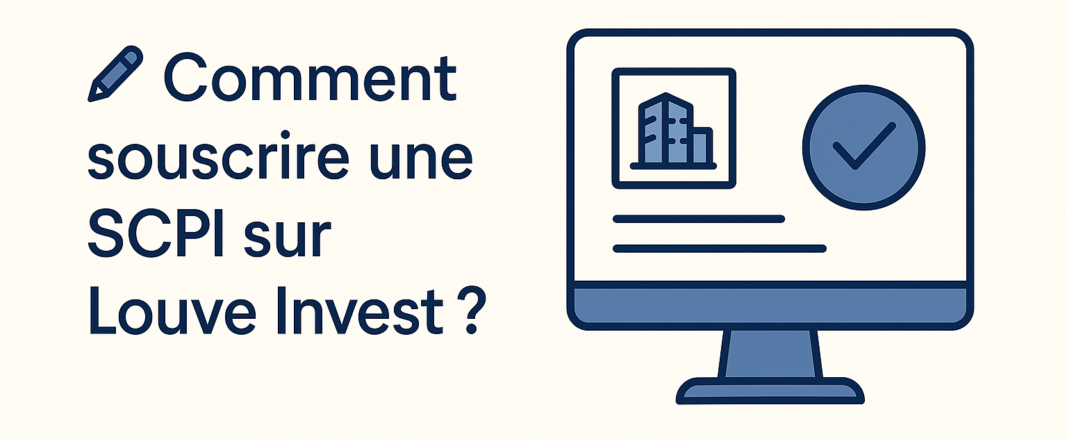 Comment souscrire a des SCPI sur Louve Invest ?