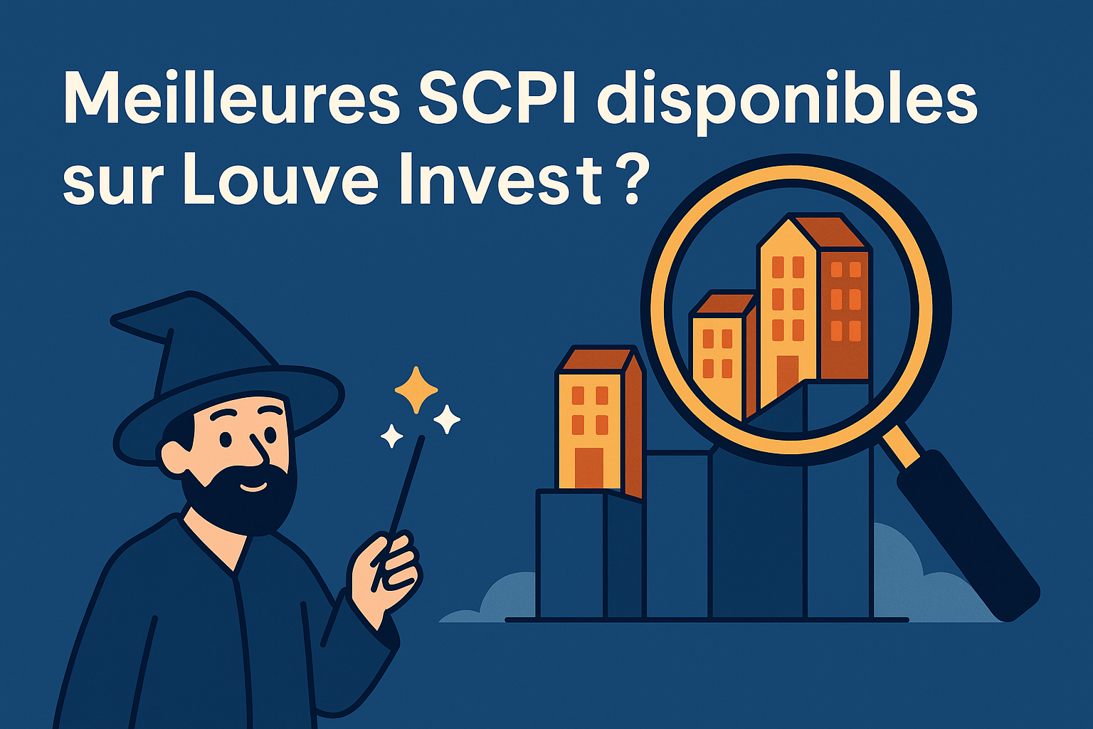 Meilleures SCPI disponibles sur Louve Invest