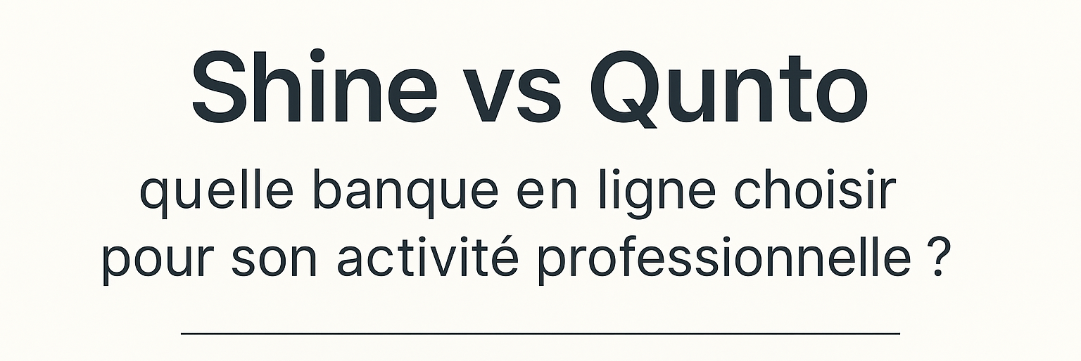 Shine vs Qonto