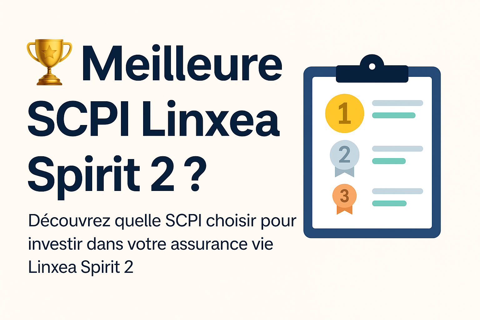 Meilleure SCPI Linxea spirit 2​