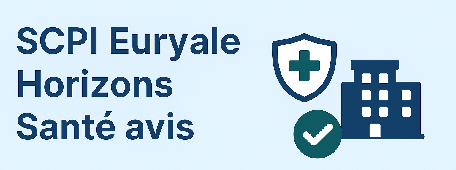 SCPI Euryale Horizons Santé avis