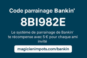 Code parrainage Bankin