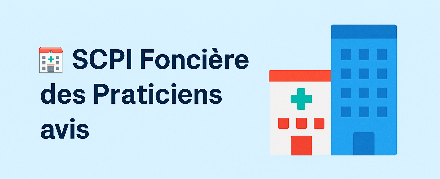 SCPI Foncière des Praticiens avis