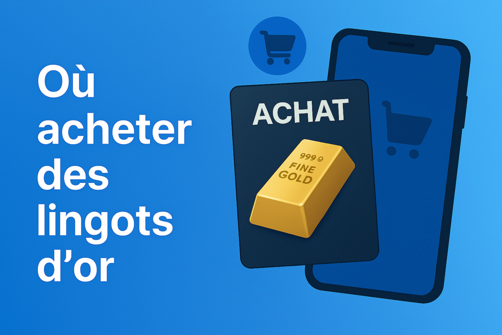 Où acheter des lingots d'or​