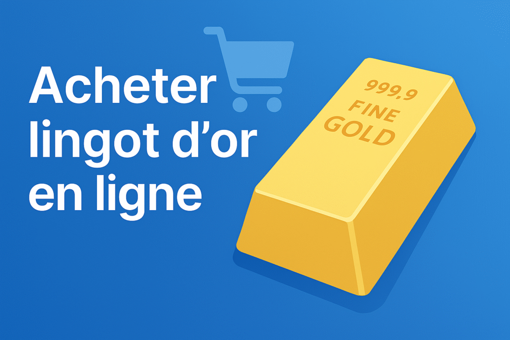 Acheter un lingot d’or en ligne