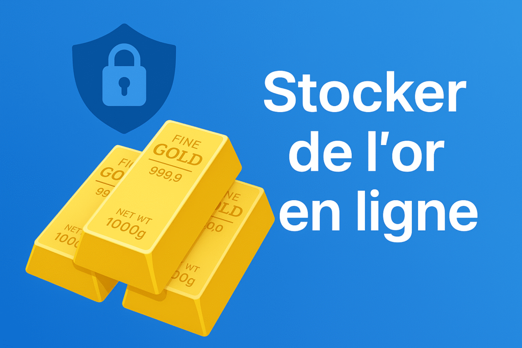 Stocker de l’or en ligne