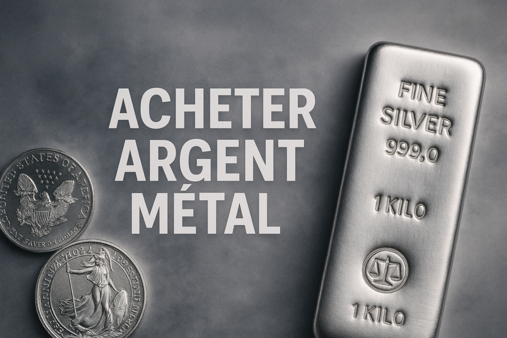 Acheter argent métal