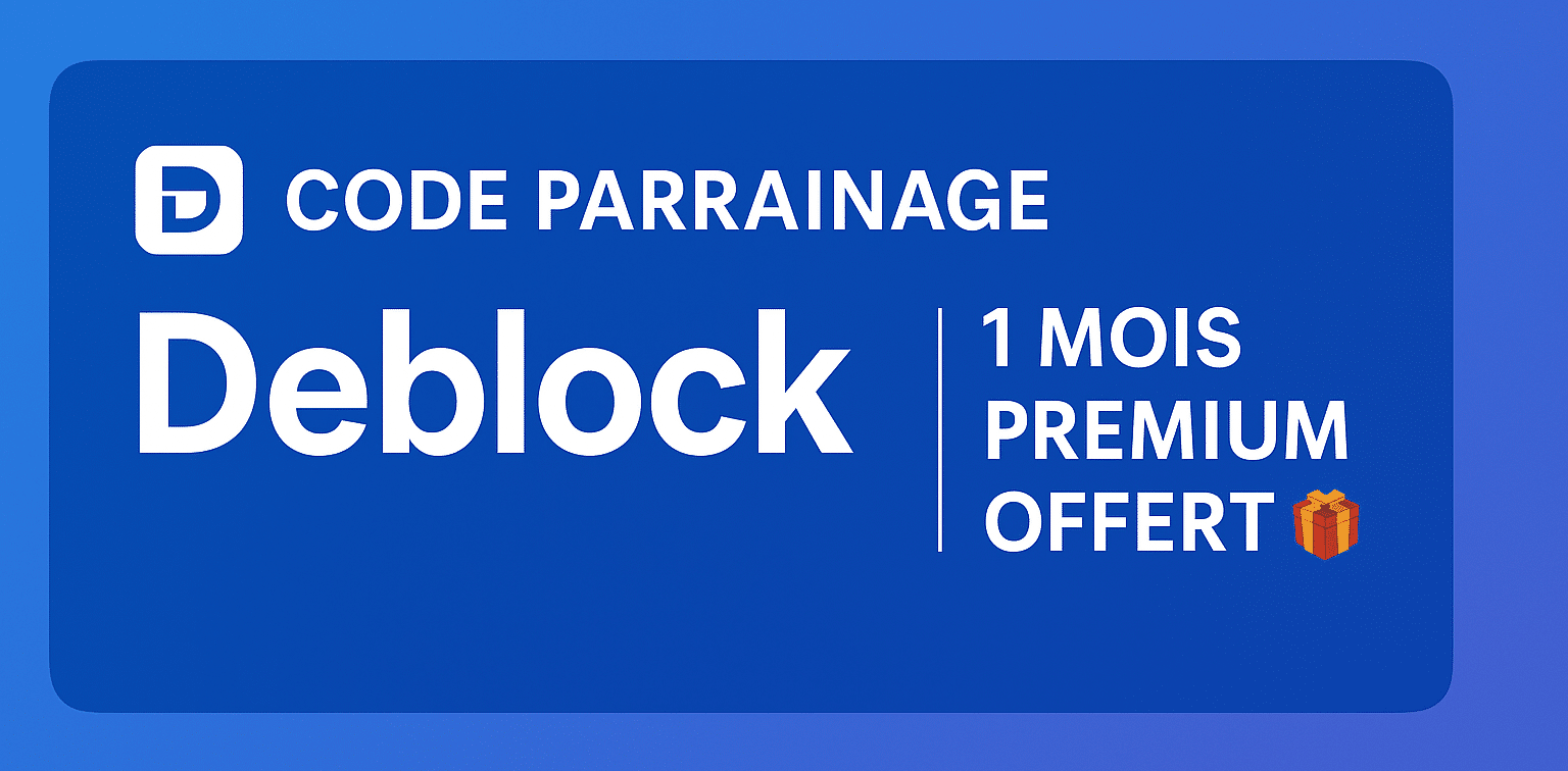 Code parrainage Deblock (Janvier 2026) - Le Magicien des Impôts