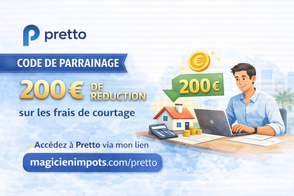 Code de parrainage Pretto