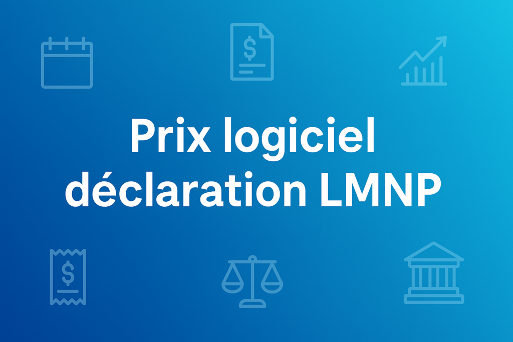 Prix logiciel déclaration LMNP