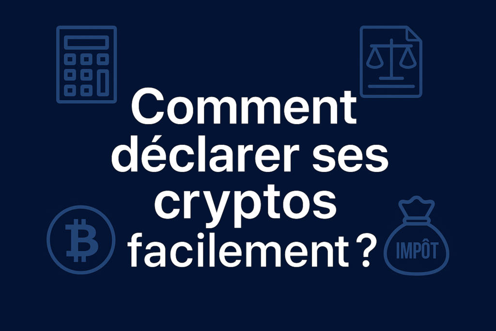 Comment déclarer ses cryptos facilement ?