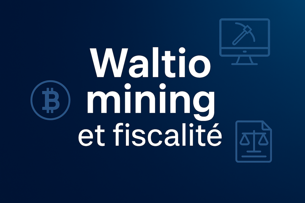 Waltio mining et fiscalité