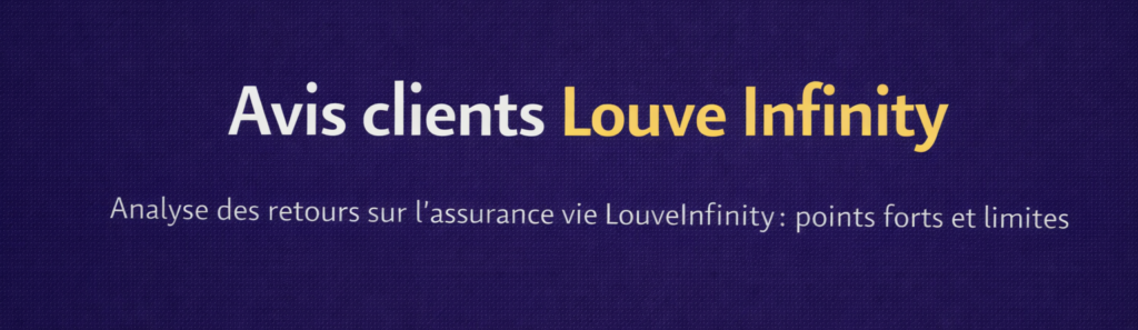Avis clients louve infinity