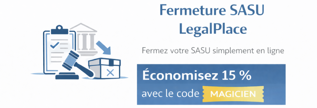 Fermeture SASU LegalPlace