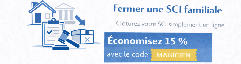 Fermer une SCI familiale