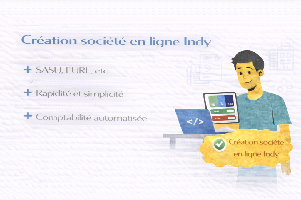Création société en ligne Indy