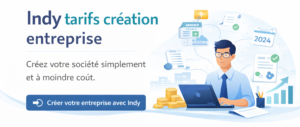 Indy tarifs création entreprise