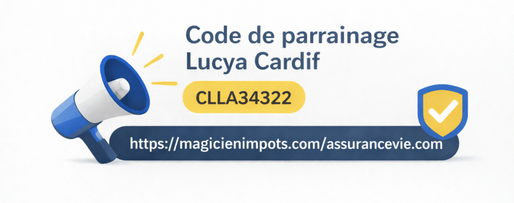Code de parrainage Lucya Cardif