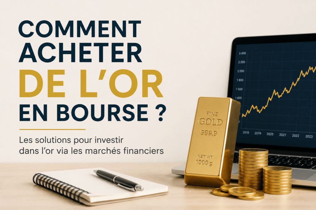Comment acheter de l'or en bourse ?