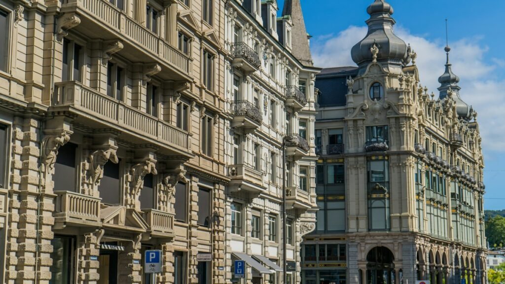 Immeubles européens représentant la SCPI PPG PremEurope